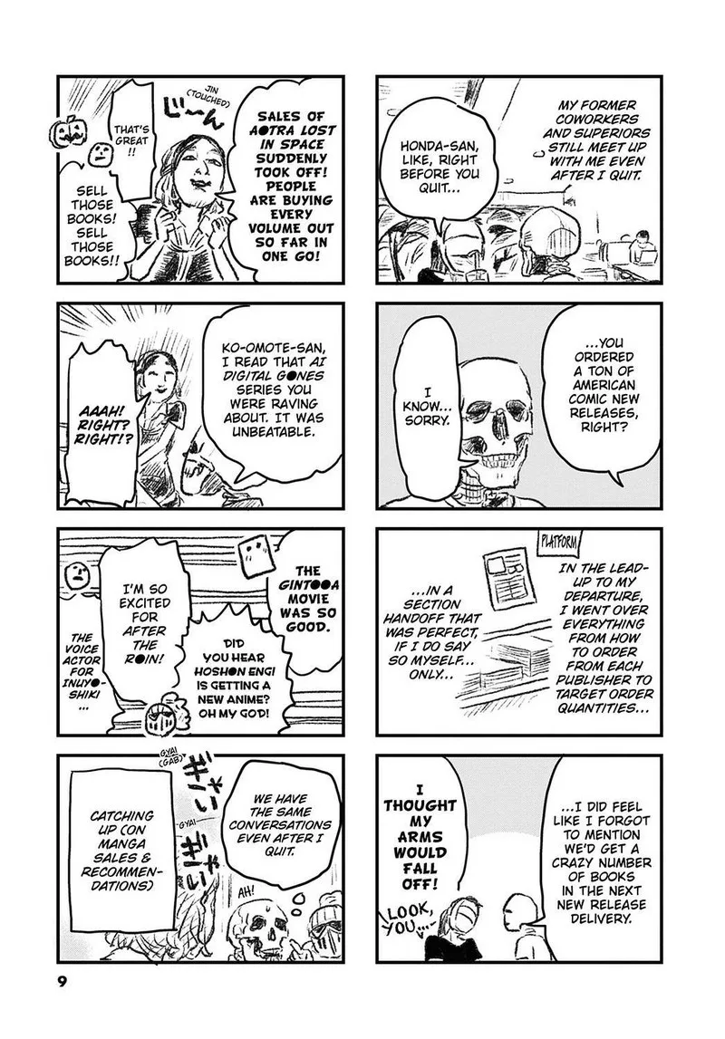 Gaikotsu Shotenin Honda-san Chapter 21 page 10
