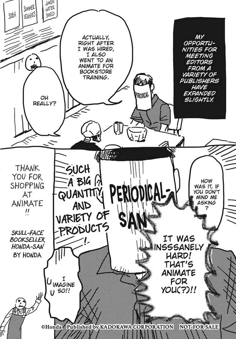 Gaikotsu Shotenin Honda-san Chapter 24.5 page 30