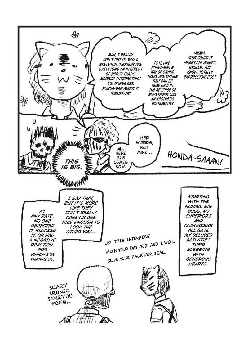 Gaikotsu Shotenin Honda-san Chapter 24.5 page 53