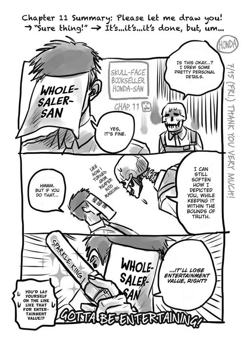 Gaikotsu Shotenin Honda-san Chapter 24.5 page 66