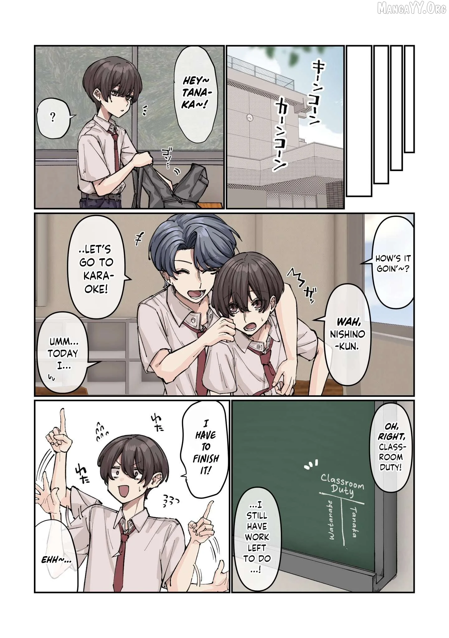 Gakkou de Guuzen Onnanoko no "Himitsu" o Shitte Shimatta Ohanashi Chapter 1 page 8