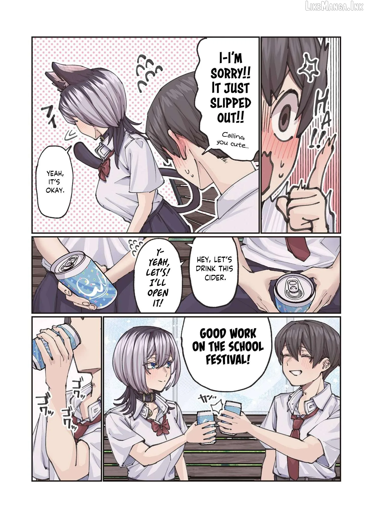 Gakkou de Guuzen Onnanoko no "Himitsu" o Shitte Shimatta Ohanashi Chapter 16 page 8