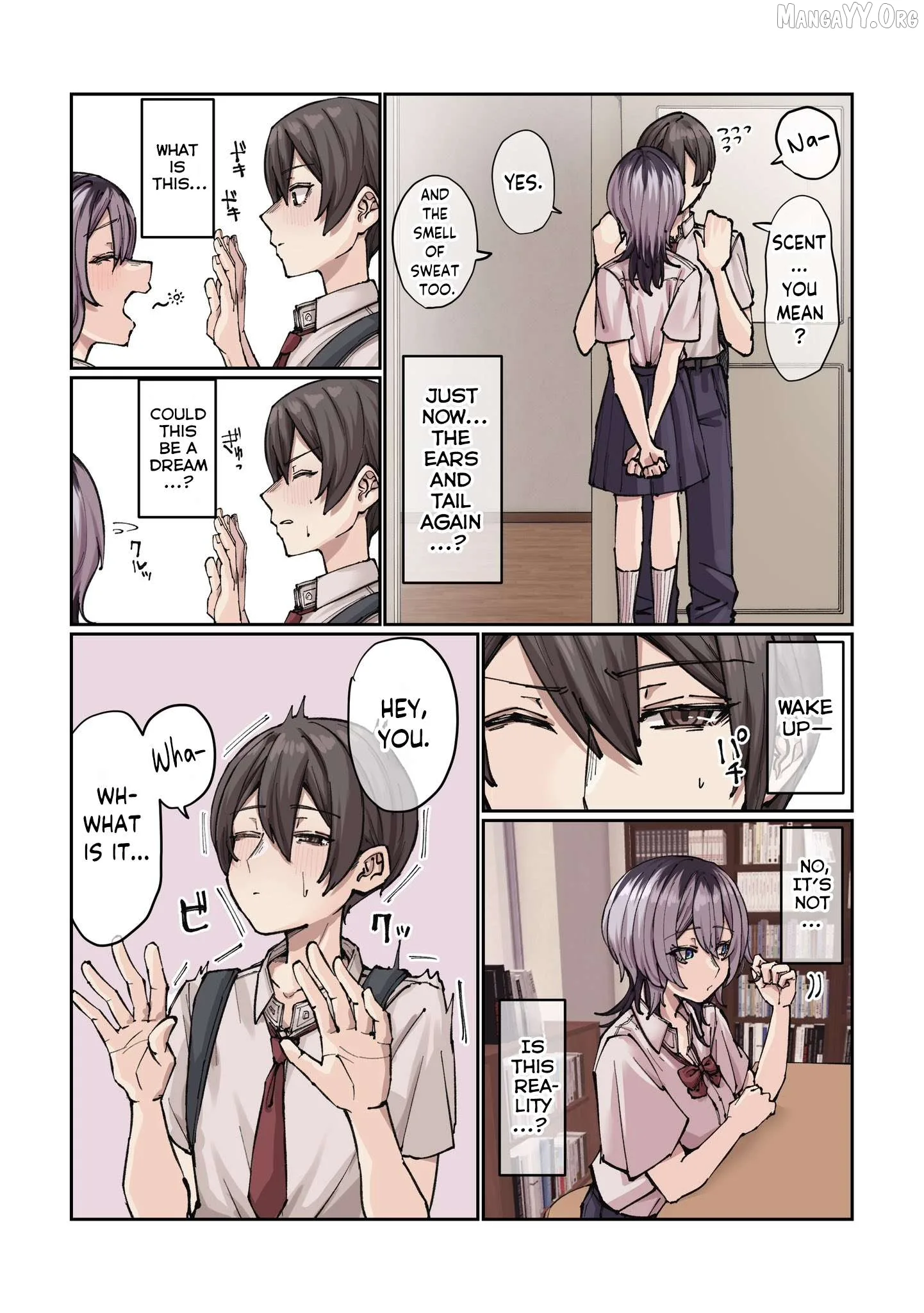 Gakkou de Guuzen Onnanoko no "Himitsu" o Shitte Shimatta Ohanashi Chapter 2 page 6