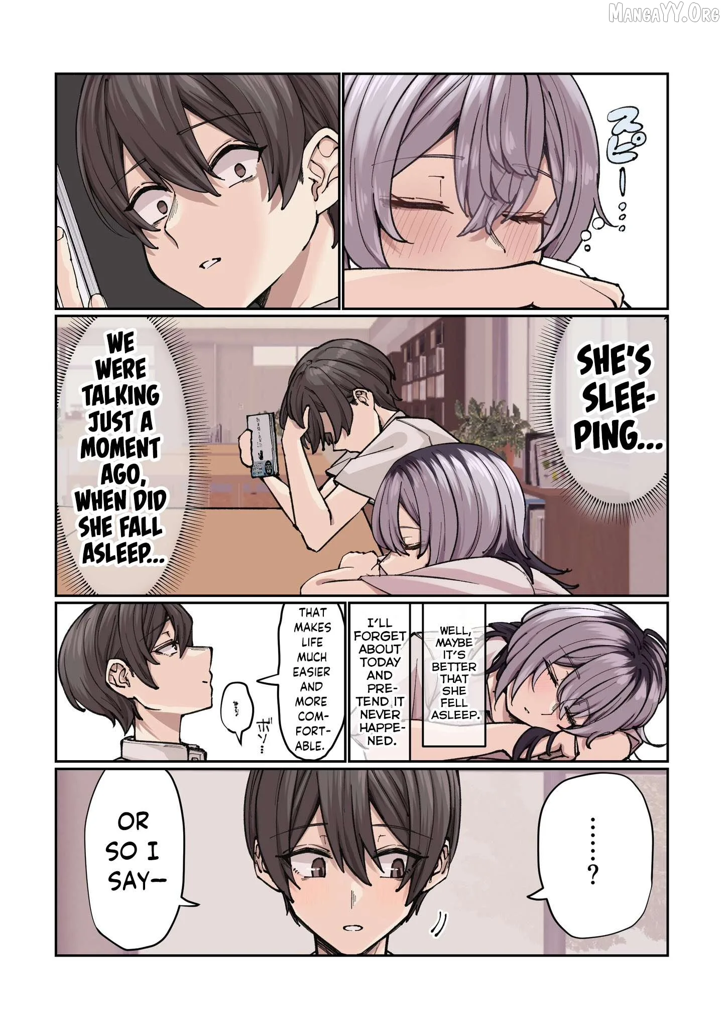 Gakkou de Guuzen Onnanoko no "Himitsu" o Shitte Shimatta Ohanashi Chapter 2 page 11