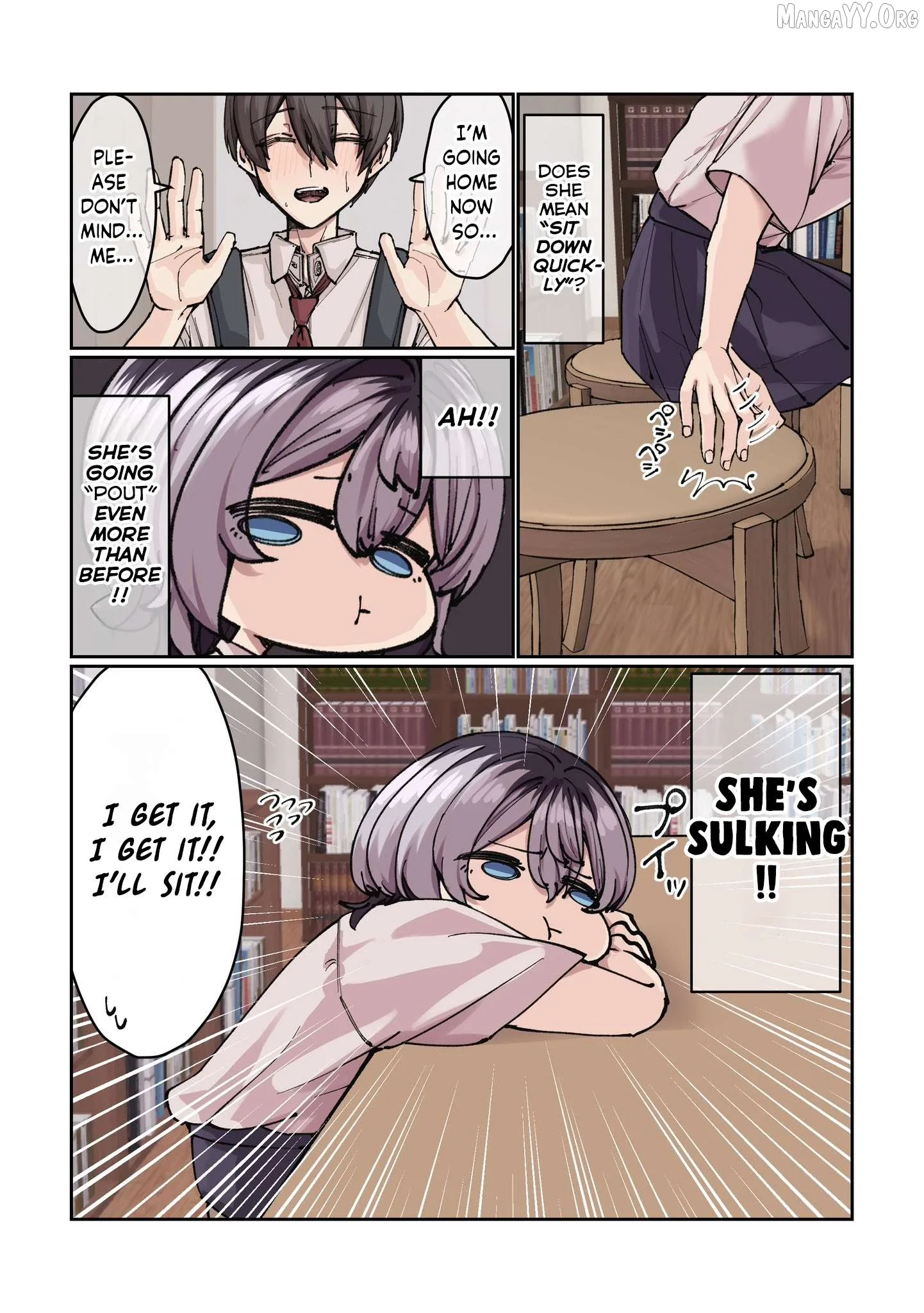 Gakkou de Guuzen Onnanoko no "Himitsu" o Shitte Shimatta Ohanashi Chapter 2 page 8