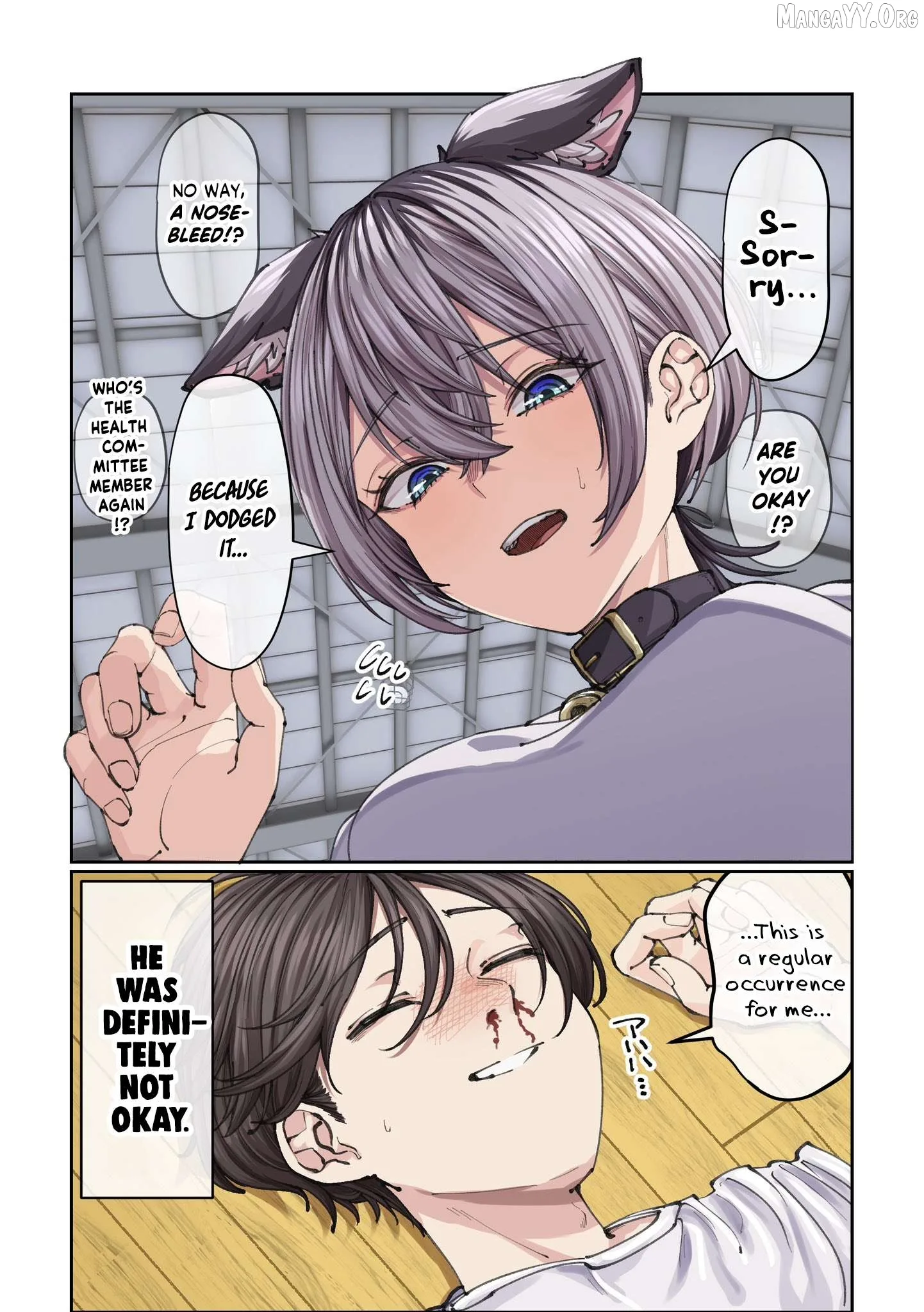 Gakkou de Guuzen Onnanoko no "Himitsu" o Shitte Shimatta Ohanashi Chapter 8 page 4
