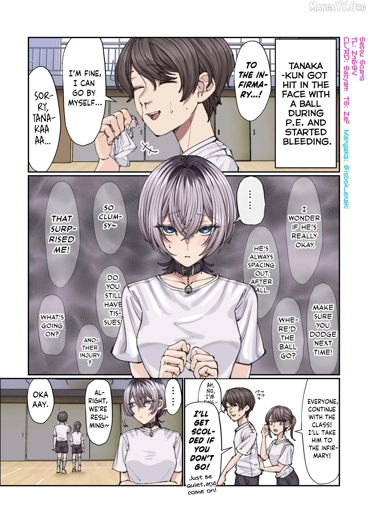 Gakkou de Guuzen Onnanoko no "Himitsu" o Shitte Shimatta Ohanashi Chapter 9 page 1