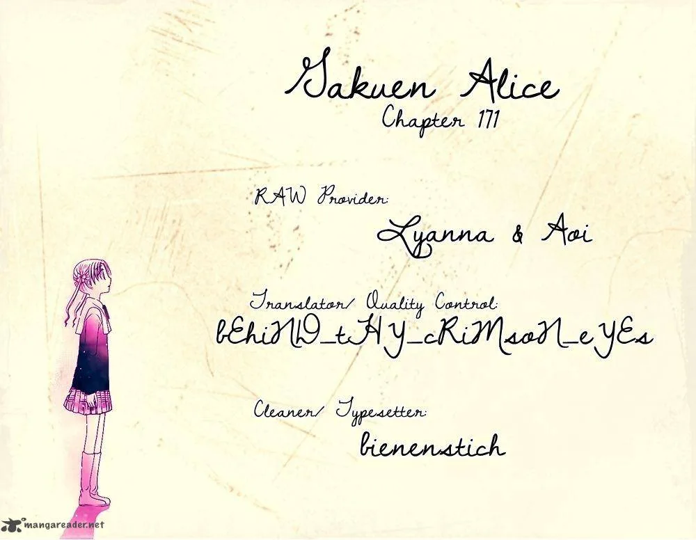 Gakuen Alice Chapter 171 page 1