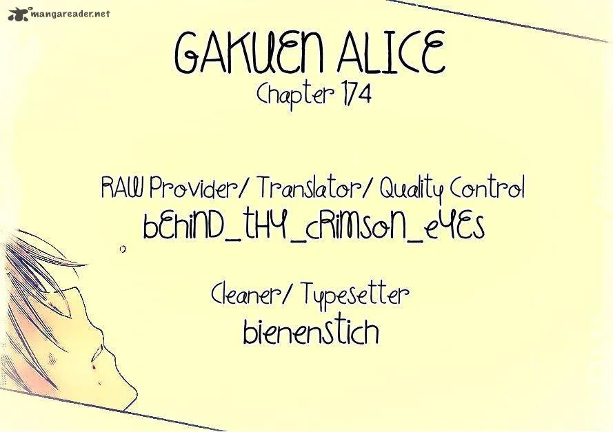 Gakuen Alice Chapter 174 page 1