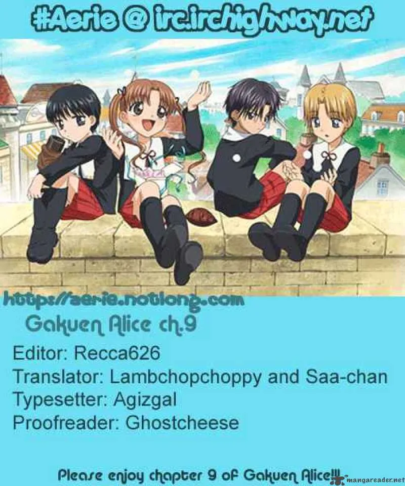 Gakuen Alice Chapter 9 page 1