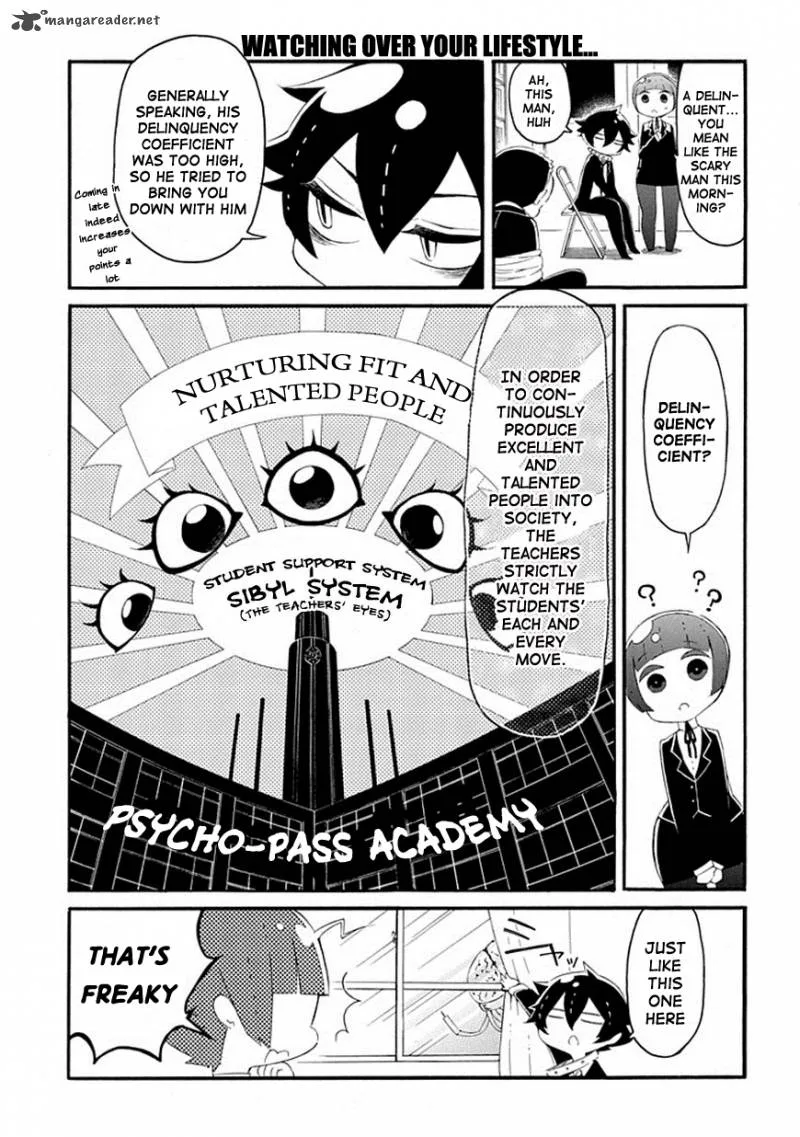Gakuen Psycho-Pass Chapter 1 page 11