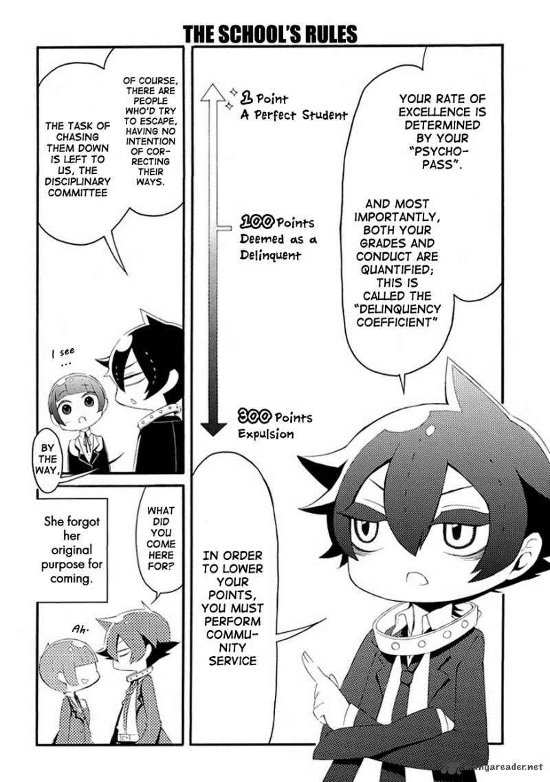 Gakuen Psycho-Pass Chapter 1 page 12