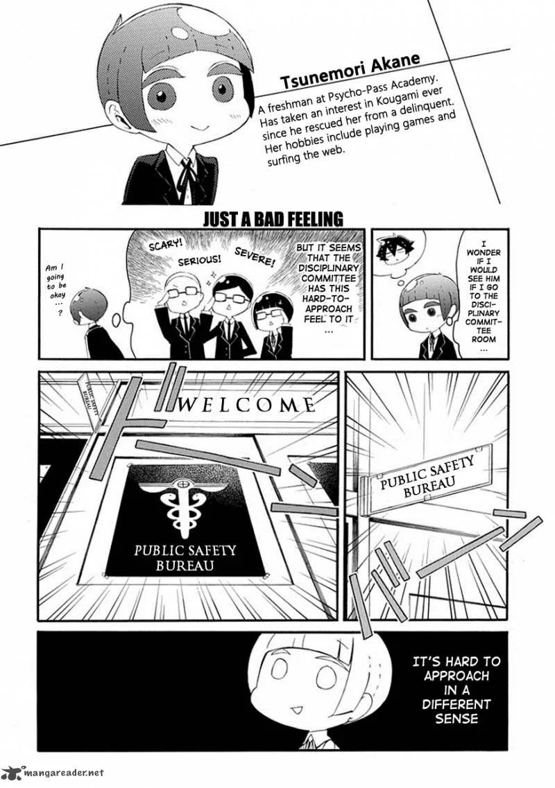 Gakuen Psycho-Pass Chapter 1 page 8