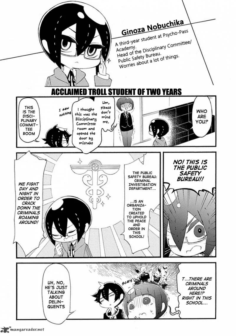 Gakuen Psycho-Pass Chapter 1 page 10