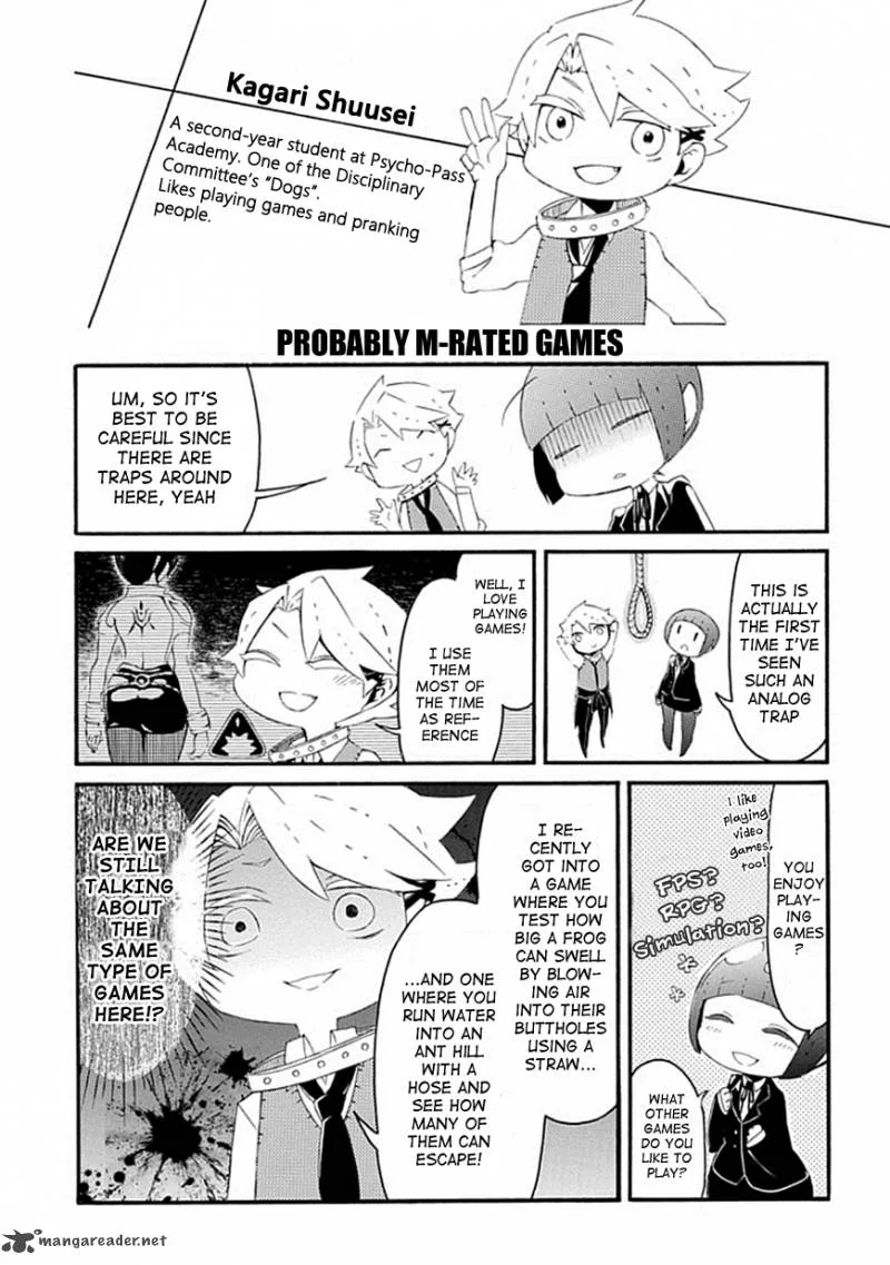 Gakuen Psycho-Pass Chapter 3 page 7