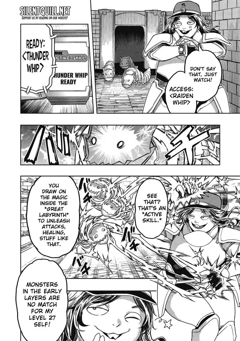 Gal to Dungeon to Shuukai Okure no Tansaku Eiyuutan ~Moto Legend Ima wa Wakeari tei Rank Tansakushana Ore ga, S-Kyuu Gal ni Natsukare Makutte Ikusei wo Makase Sareta~ Chapter 1 page 38