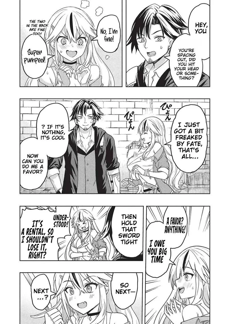 Gal to Dungeon to Shuukai Okure no Tansaku Eiyuutan ~Moto Legend Ima wa Wakeari tei Rank Tansakushana Ore ga, S-Kyuu Gal ni Natsukare Makutte Ikusei wo Makase Sareta~ Chapter 2 page 16