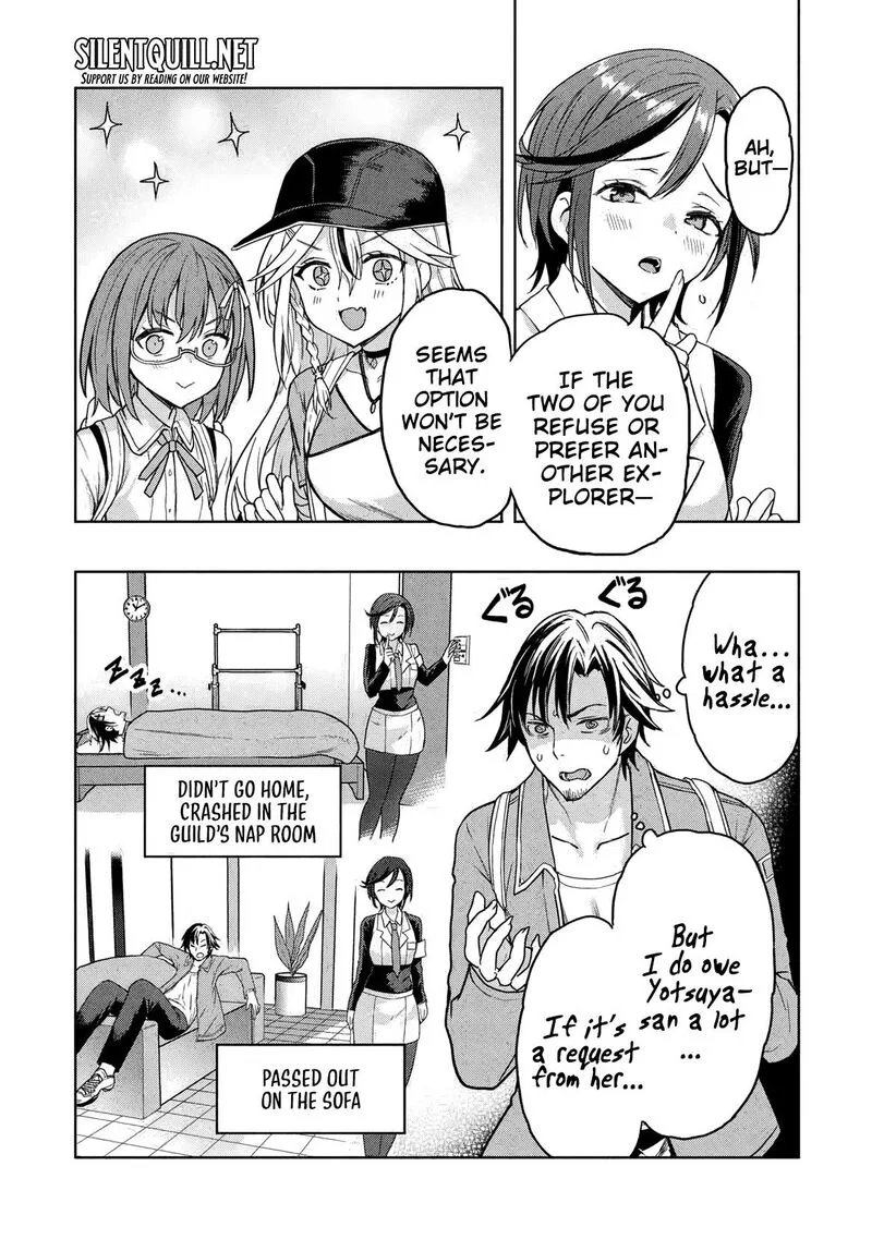 Gal to Dungeon to Shuukai Okure no Tansaku Eiyuutan ~Moto Legend Ima wa Wakeari tei Rank Tansakushana Ore ga, S-Kyuu Gal ni Natsukare Makutte Ikusei wo Makase Sareta~ Chapter 4 page 9