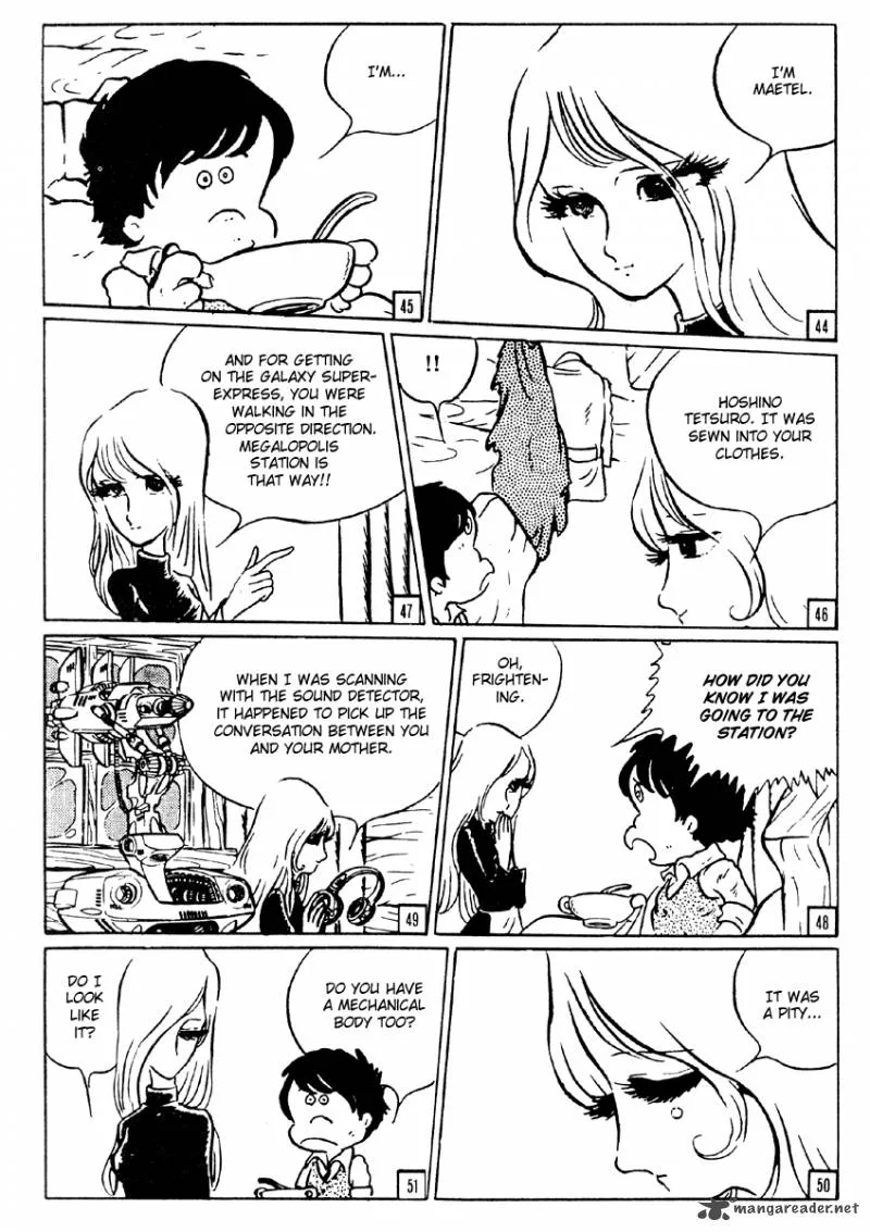 Galaxy Express 999 Chapter 1 page 12