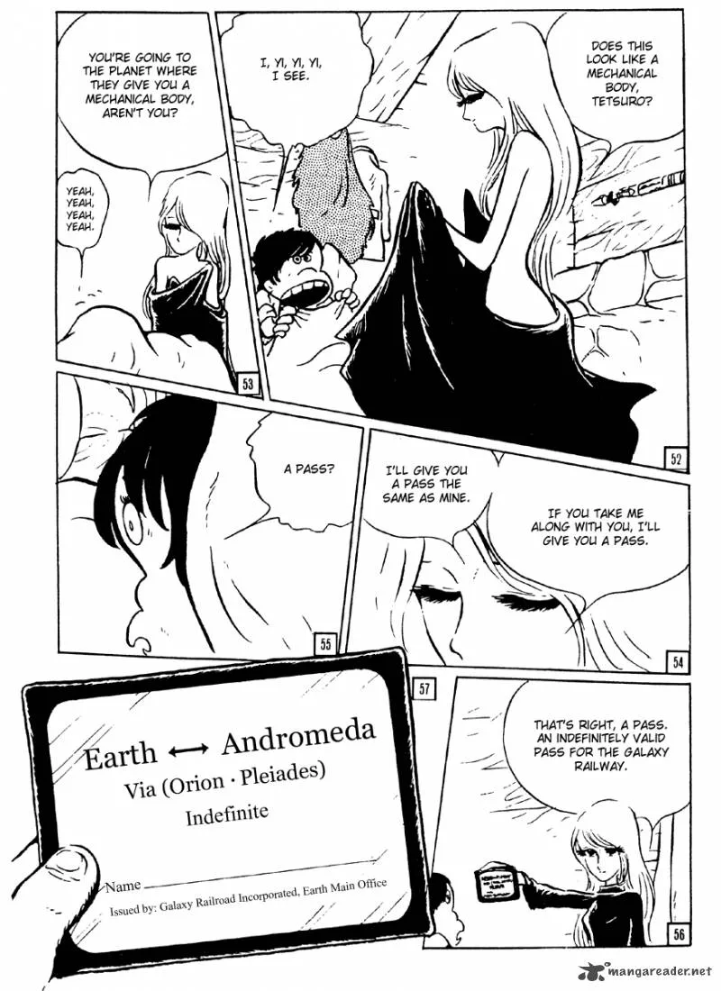 Galaxy Express 999 Chapter 1 page 13