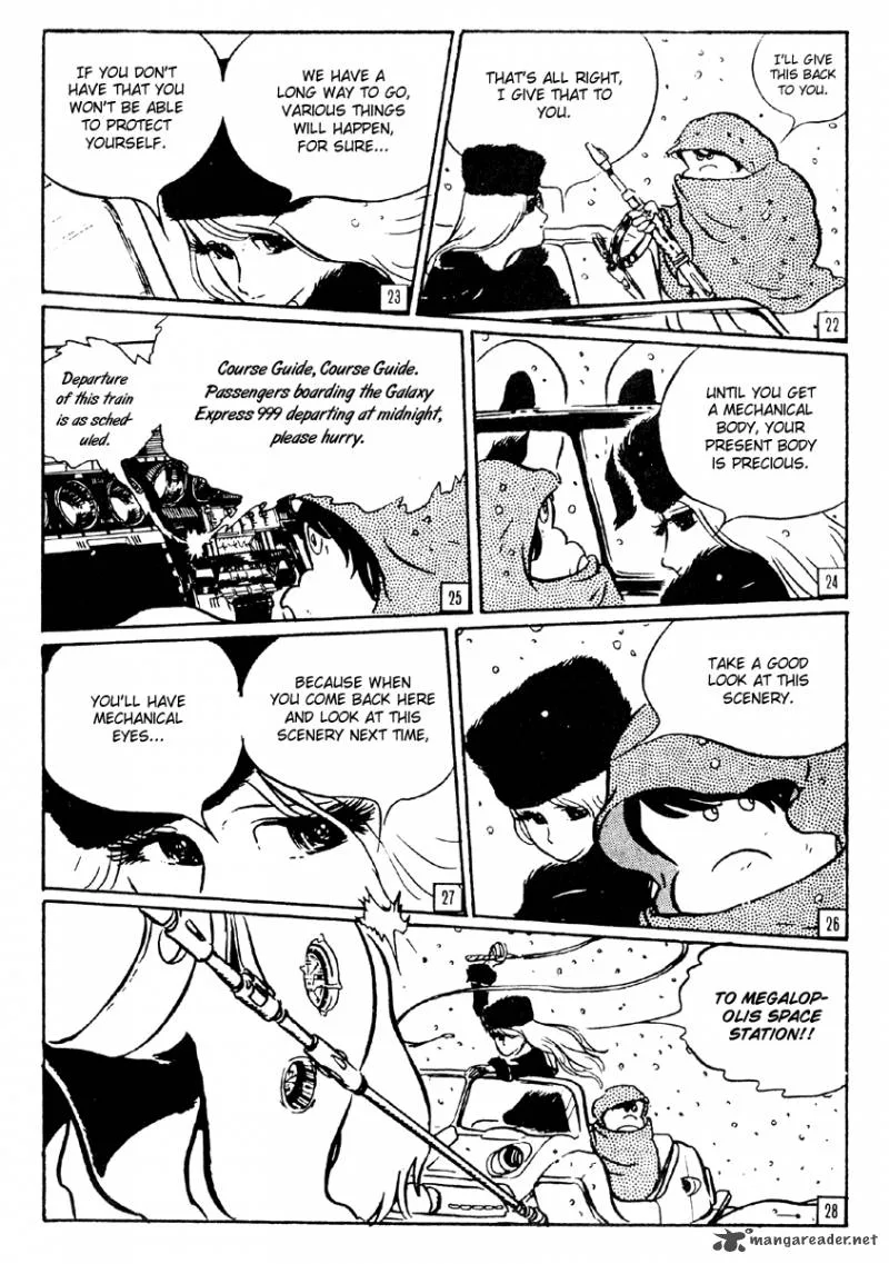 Galaxy Express 999 Chapter 1 page 22