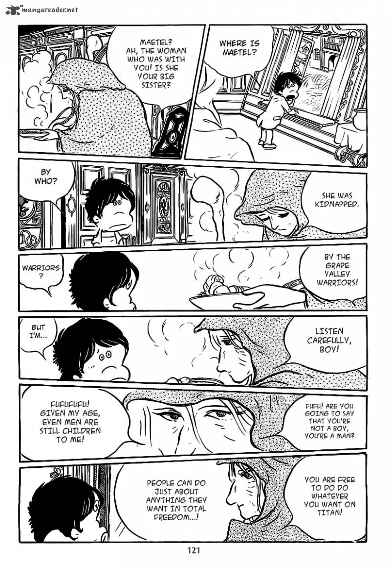 Galaxy Express 999 Chapter 4 page 9