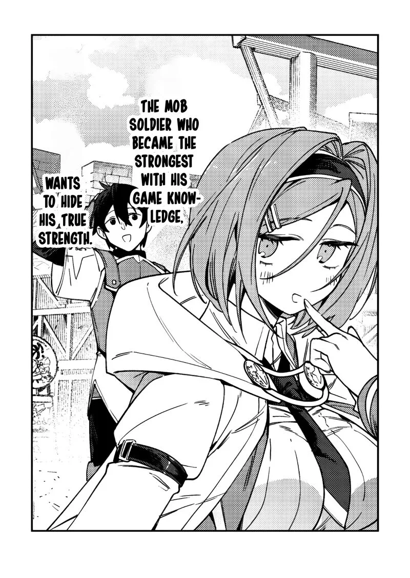 Game Chishiki de Saikyou ni Natta Mob Heishi wa, Shin no Jitsuryoku wo Kakushitai Chapter 2.1 page 2