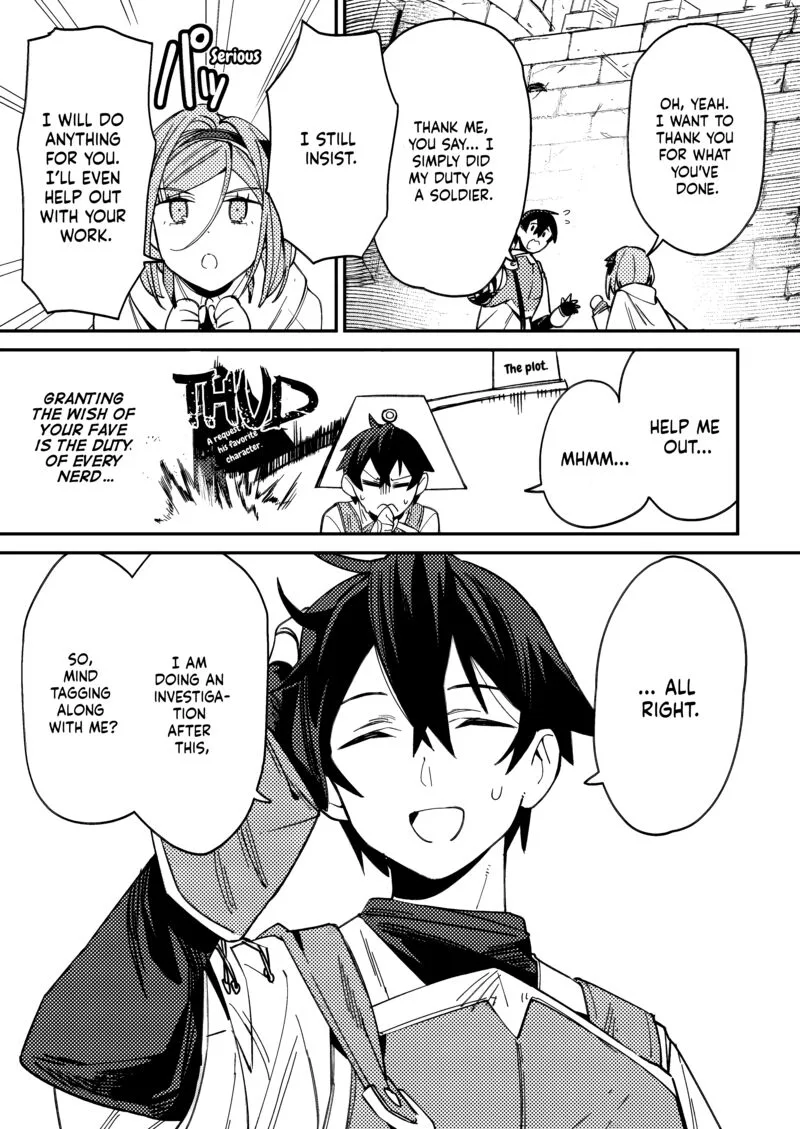 Game Chishiki de Saikyou ni Natta Mob Heishi wa, Shin no Jitsuryoku wo Kakushitai Chapter 2.2 page 11