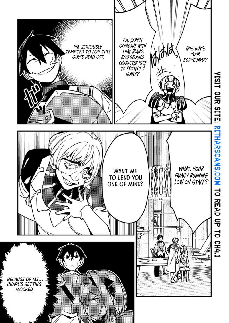 Game Chishiki de Saikyou ni Natta Mob Heishi wa, Shin no Jitsuryoku wo Kakushitai Chapter 3.1 page 6