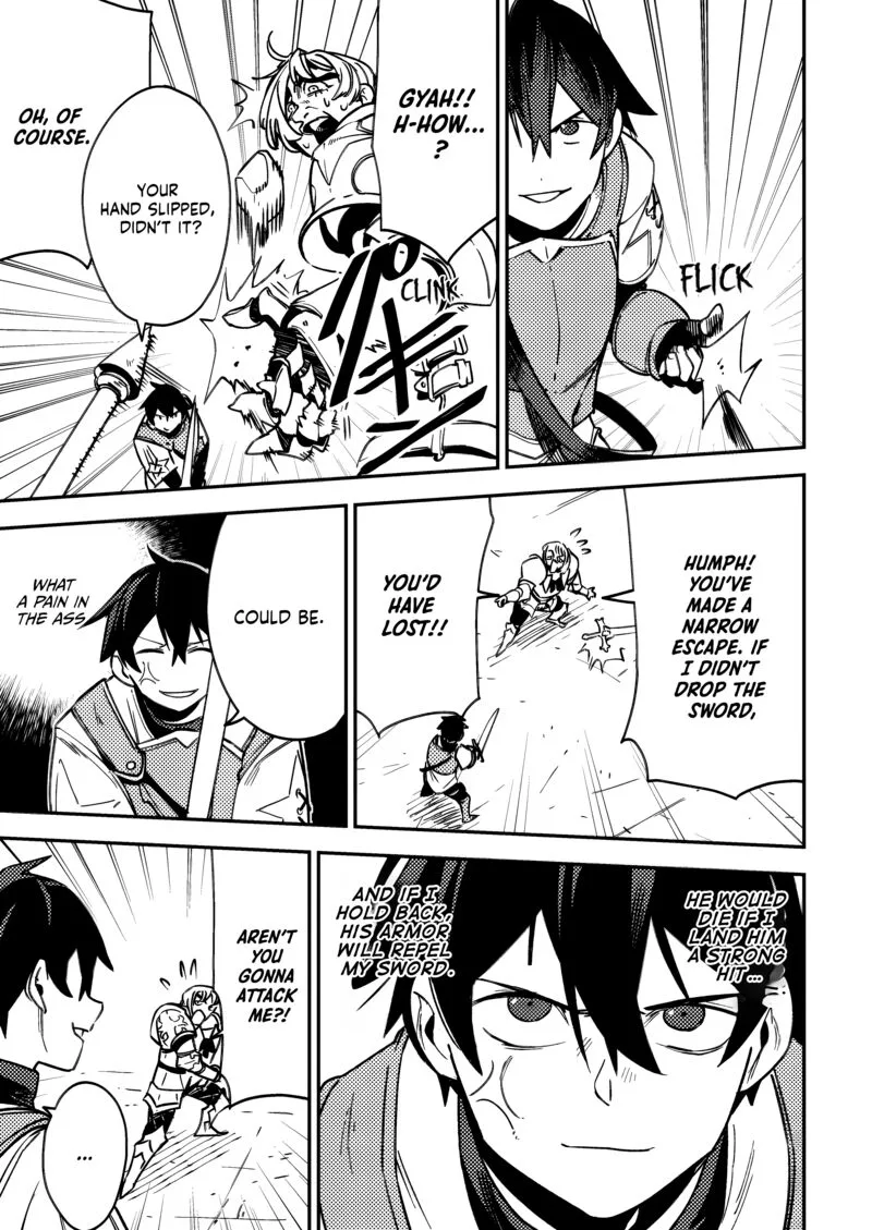 Game Chishiki de Saikyou ni Natta Mob Heishi wa, Shin no Jitsuryoku wo Kakushitai Chapter 3.2 page 8
