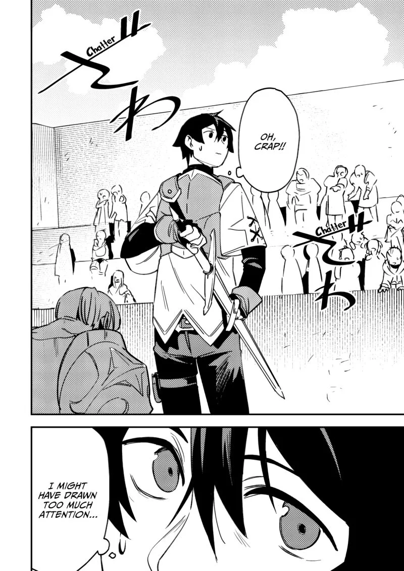Game Chishiki de Saikyou ni Natta Mob Heishi wa, Shin no Jitsuryoku wo Kakushitai Chapter 3.3 page 11