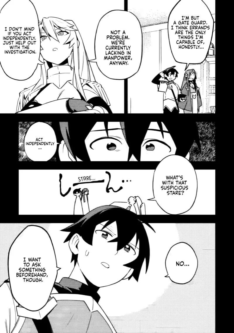 Game Chishiki de Saikyou ni Natta Mob Heishi wa, Shin no Jitsuryoku wo Kakushitai Chapter 5.1 page 8