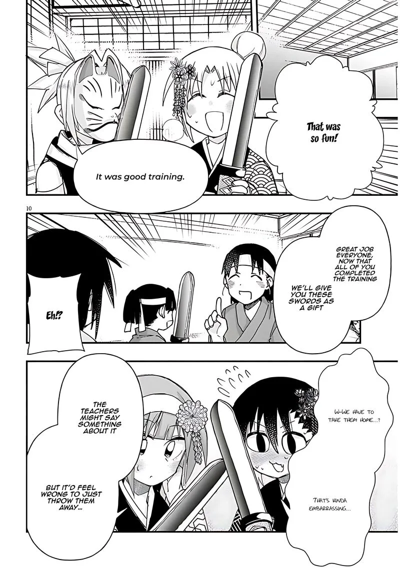 Geesen Shoujo to Ibunka Kouryuu Chapter 109 page 10