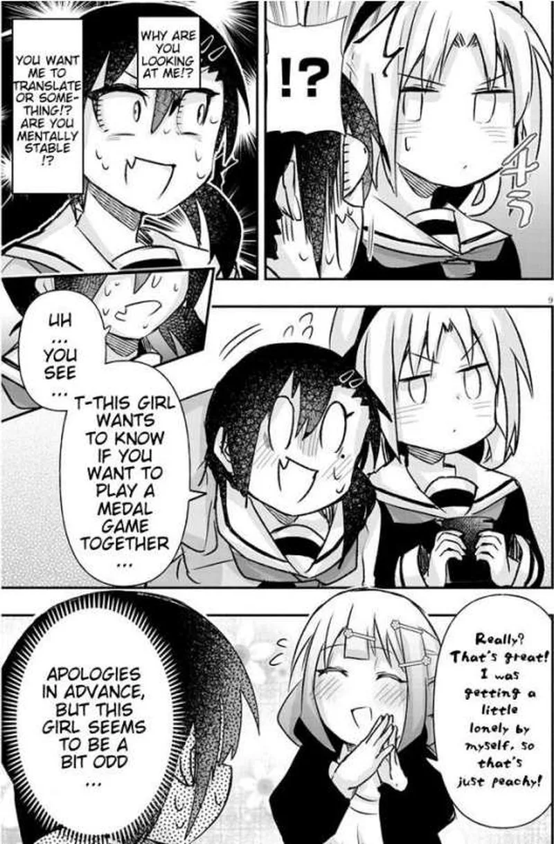 Geesen Shoujo to Ibunka Kouryuu Chapter 14 page 9