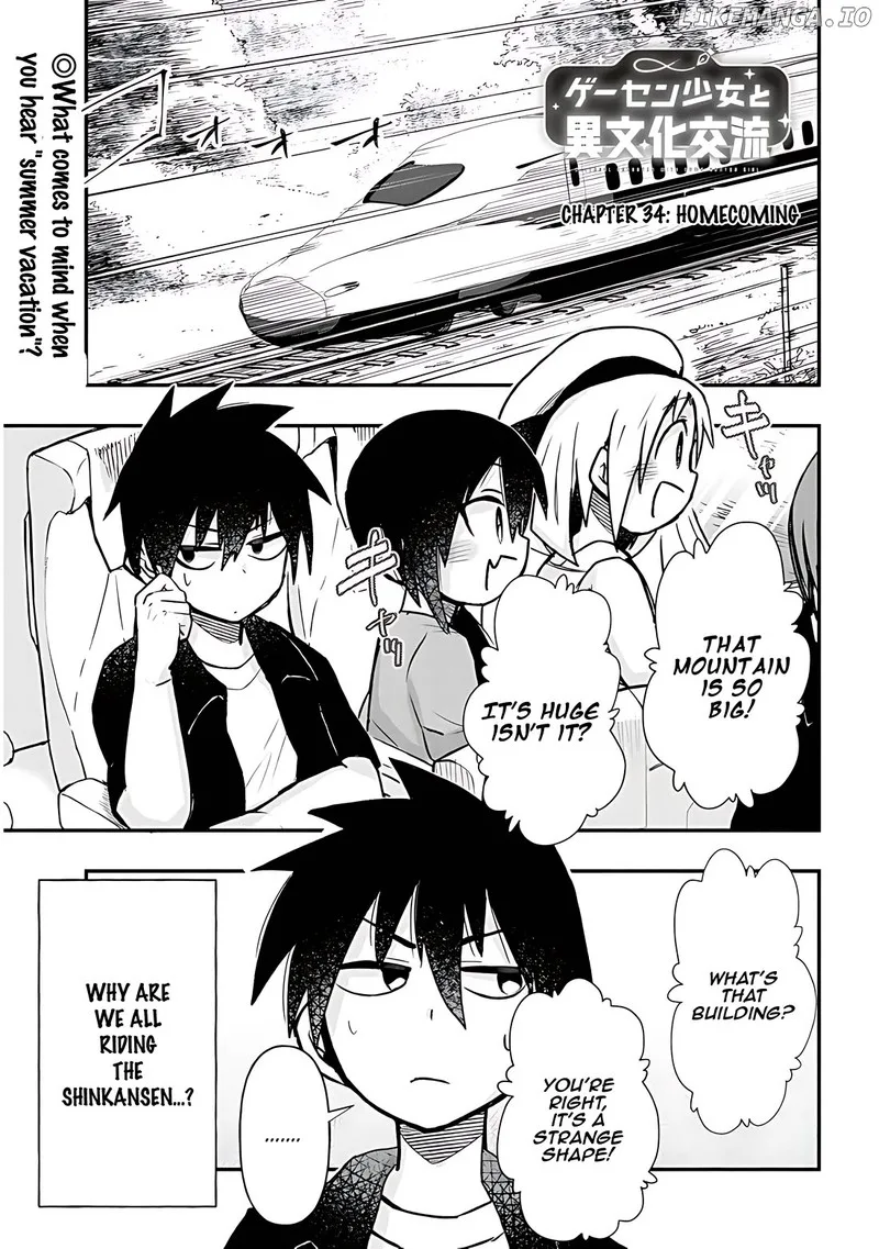 Geesen Shoujo to Ibunka Kouryuu Chapter 34 page 1