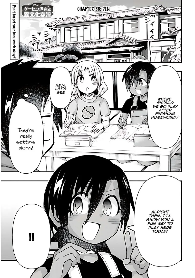 Geesen Shoujo to Ibunka Kouryuu Chapter 36 page 1