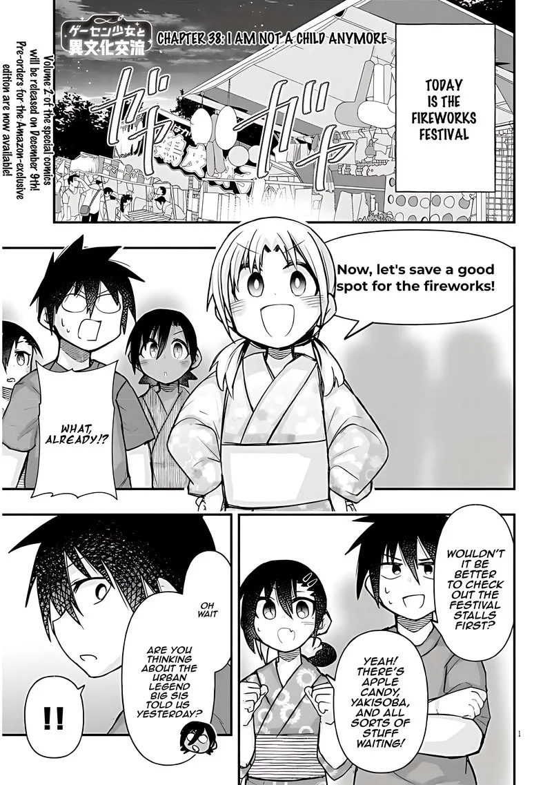 Geesen Shoujo to Ibunka Kouryuu Chapter 38 page 1