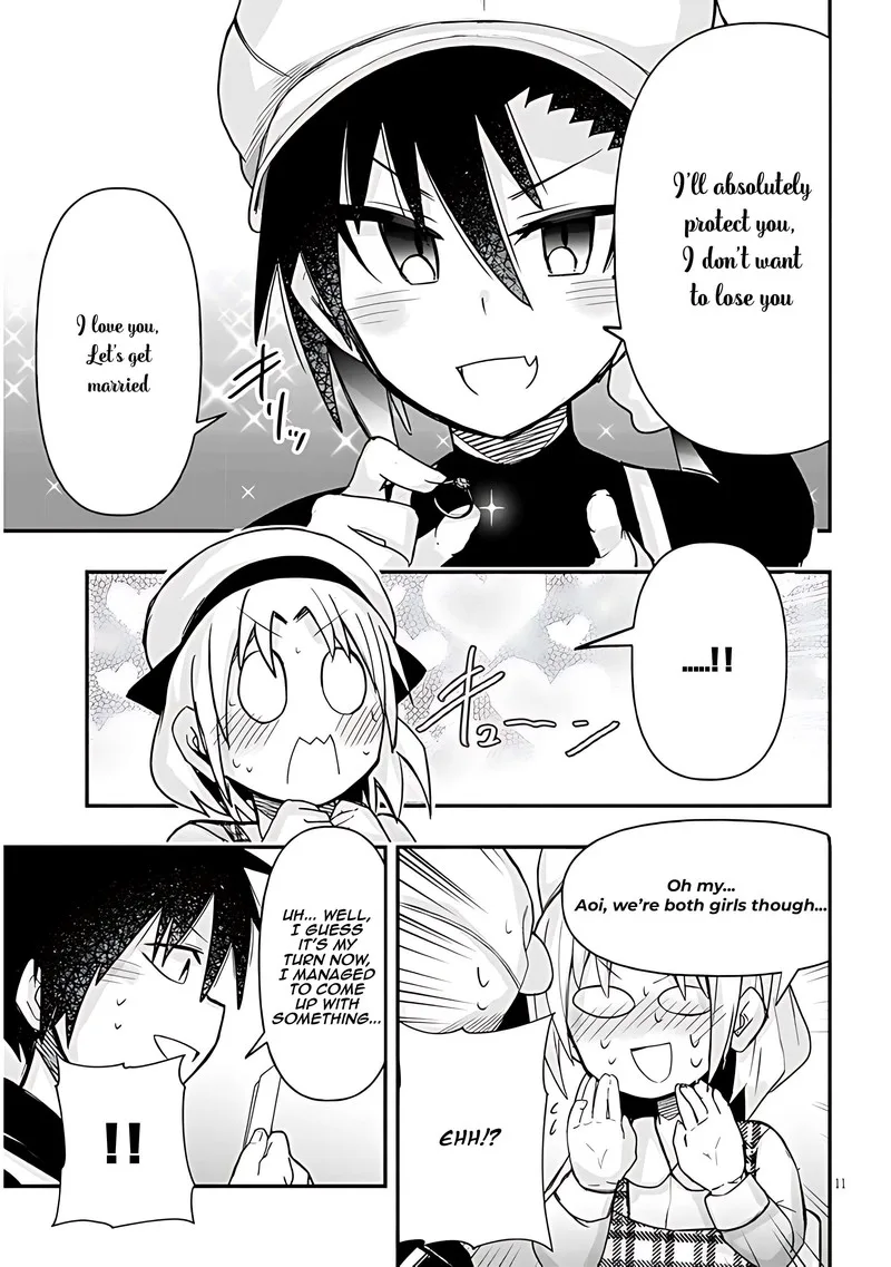 Geesen Shoujo to Ibunka Kouryuu Chapter 57 page 11