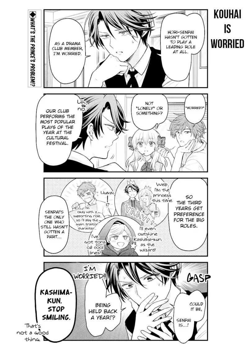 Gekkan Shoujo Nozaki-kun Chapter 136 page 2