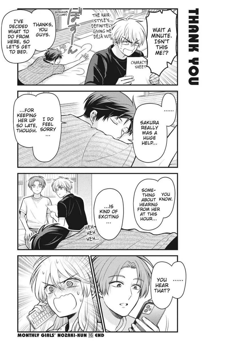 Gekkan Shoujo Nozaki-kun Chapter 158 page 15