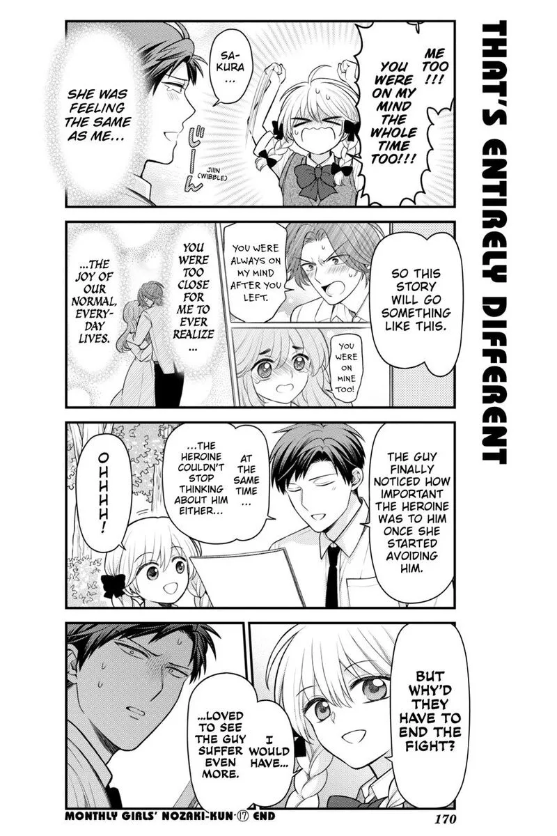 Gekkan Shoujo Nozaki-kun Chapter 168 page 18