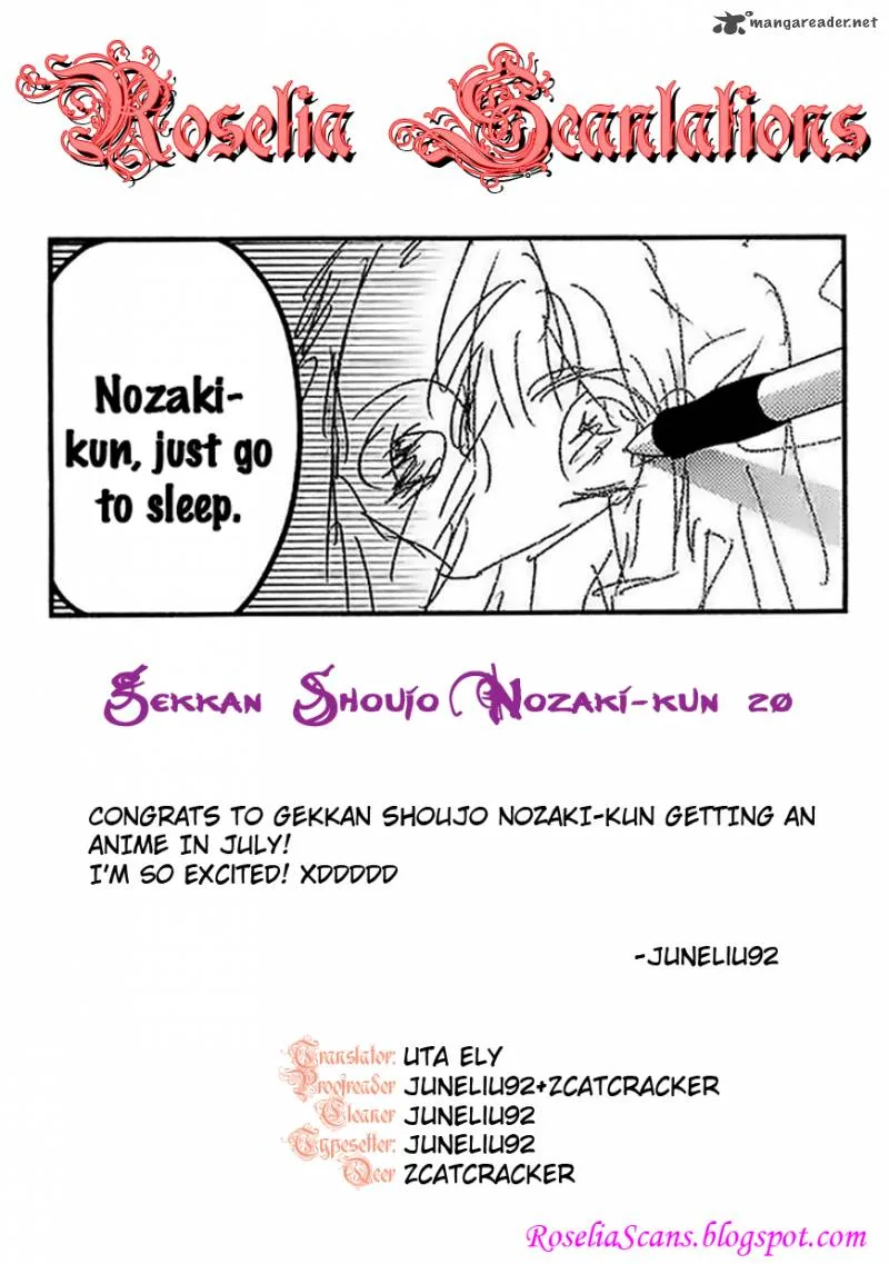 Gekkan Shoujo Nozaki-kun Chapter 20 page 18