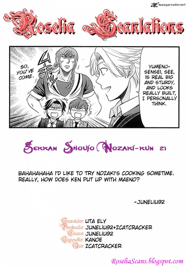 Gekkan Shoujo Nozaki-kun Chapter 21 page 15