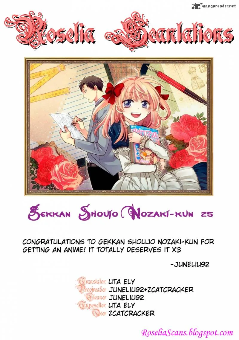 Gekkan Shoujo Nozaki-kun Chapter 25 page 15