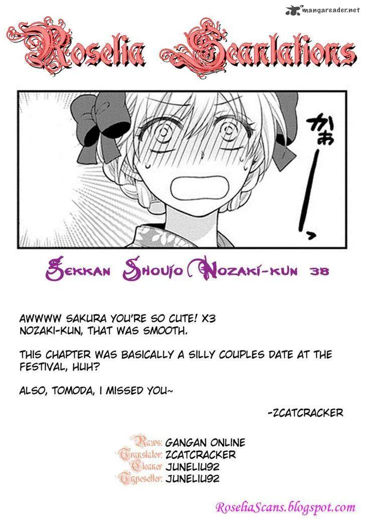 Gekkan Shoujo Nozaki-kun Chapter 38 page 14