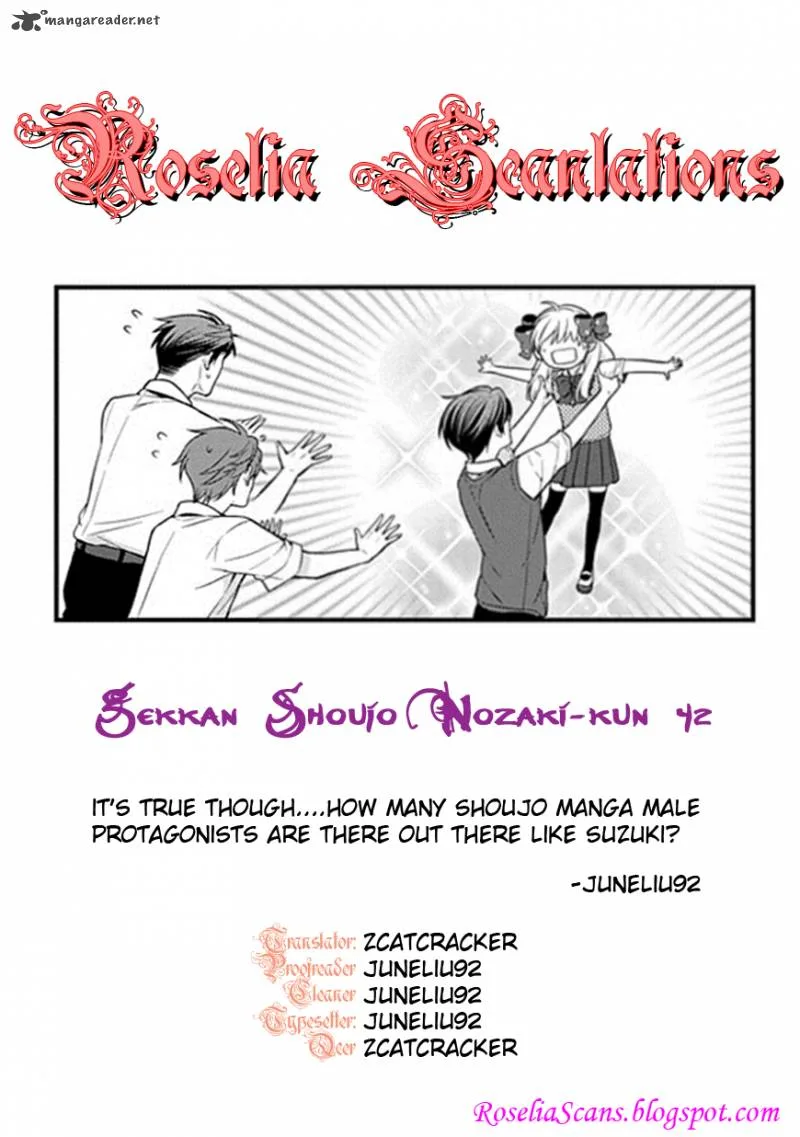 Gekkan Shoujo Nozaki-kun Chapter 42 page 14
