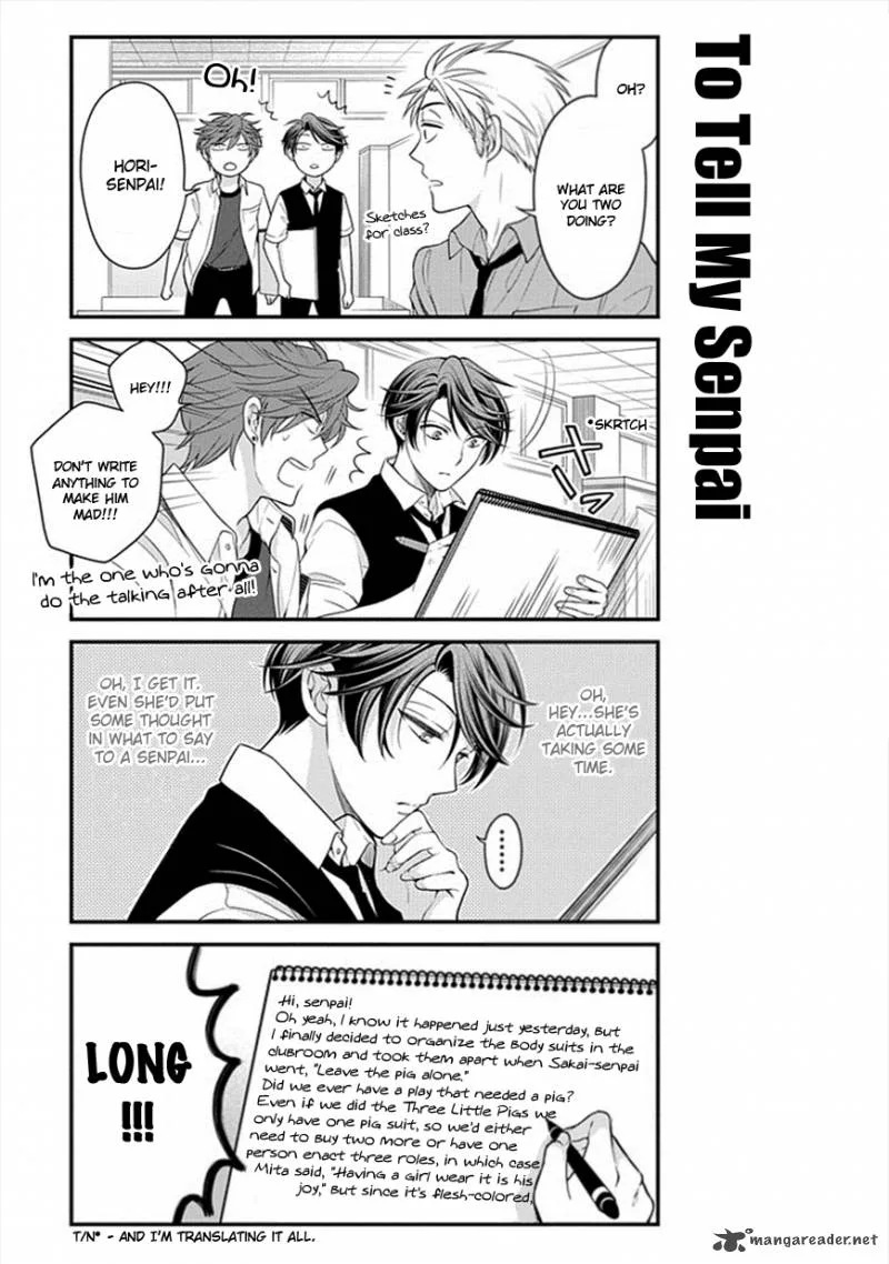 Gekkan Shoujo Nozaki-kun Chapter 42 page 7