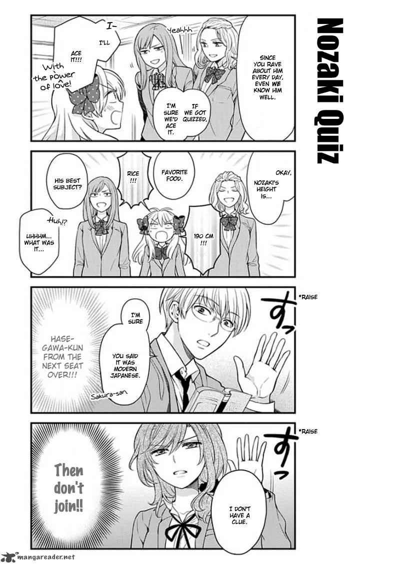 Gekkan Shoujo Nozaki-kun Chapter 48 page 3