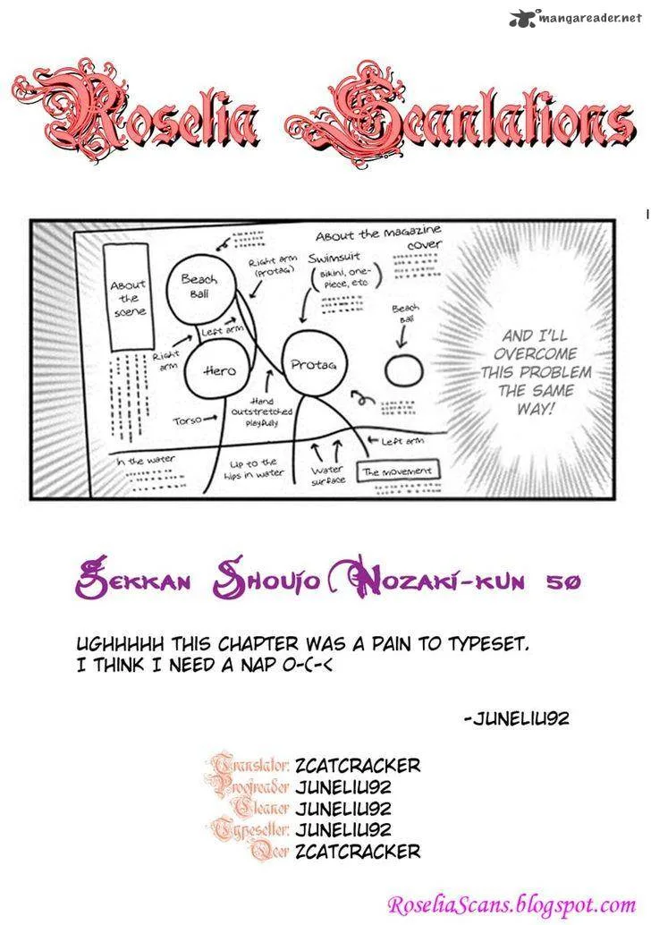 Gekkan Shoujo Nozaki-kun Chapter 50 page 14