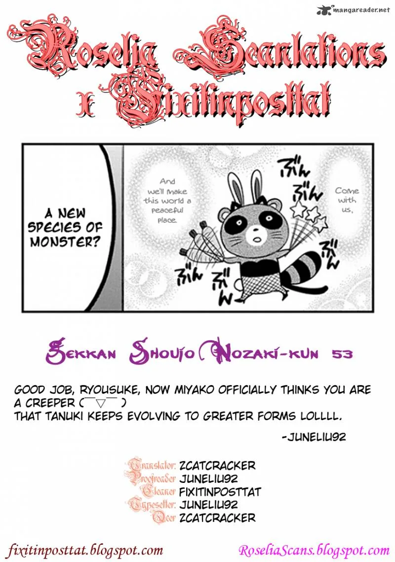 Gekkan Shoujo Nozaki-kun Chapter 53 page 14